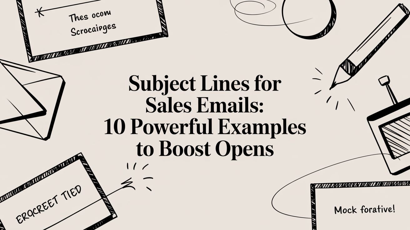 Subject lines for sales emails: 10 Powerful Examples to Boost Opens