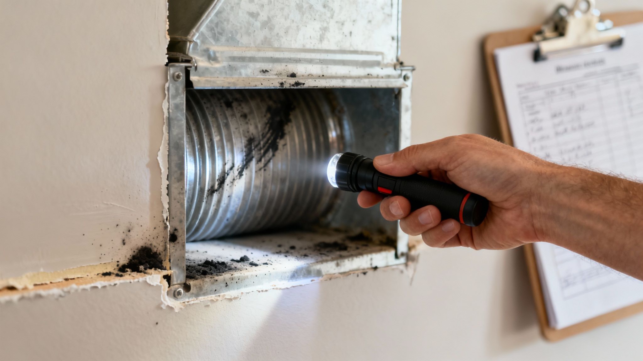 A detailed view of soot and smoke damage on a wall, representing a difficult smoke damage insurance claim.