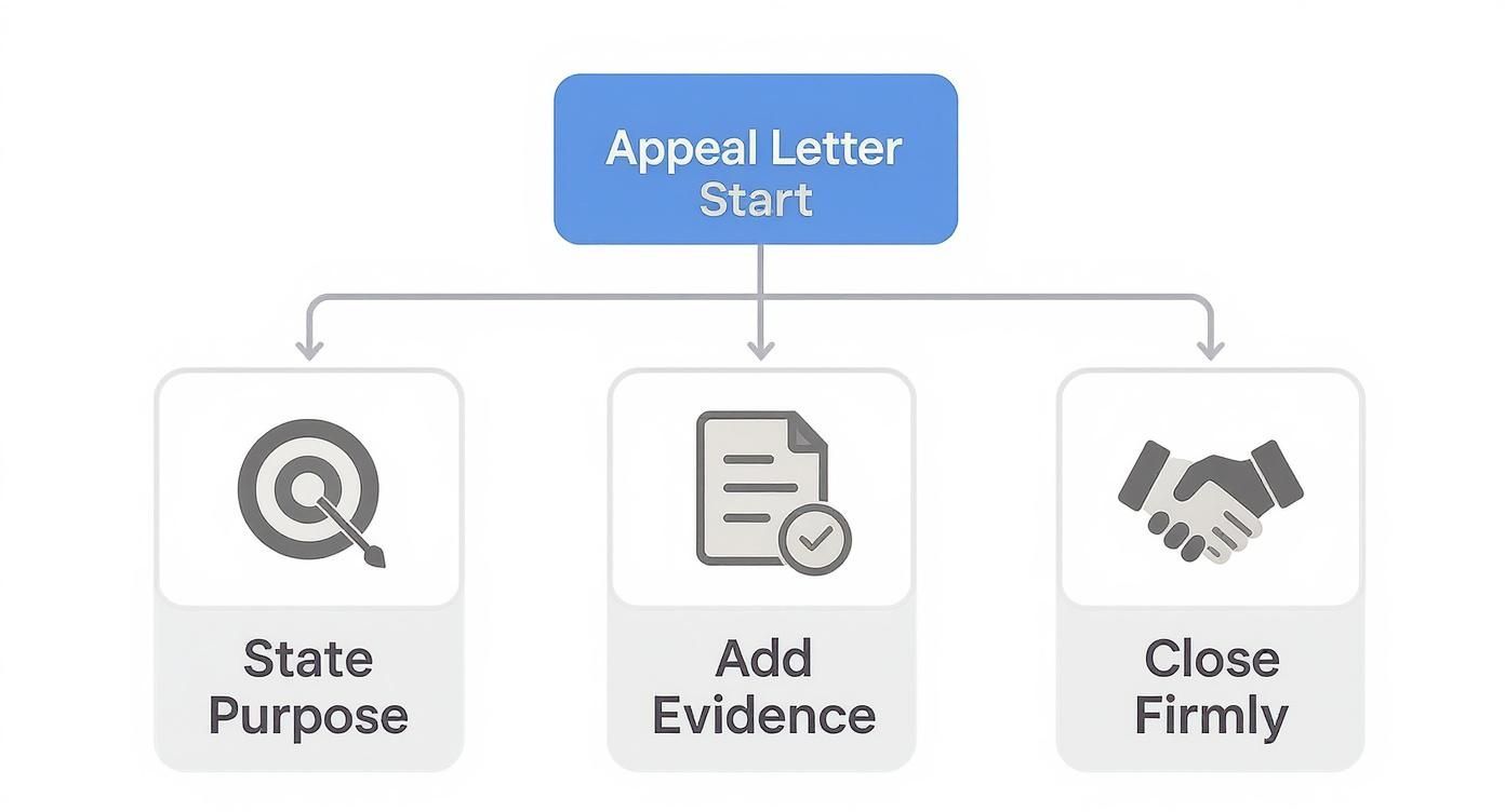Infographic about how to appeal a denied insurance claim. How to Appeal a Denied Insurance Claim?