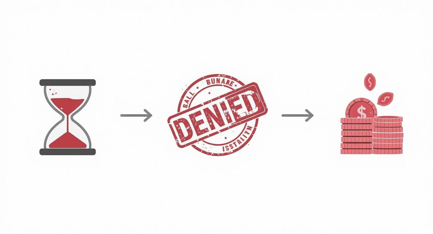 Infographic about claim for fire damage