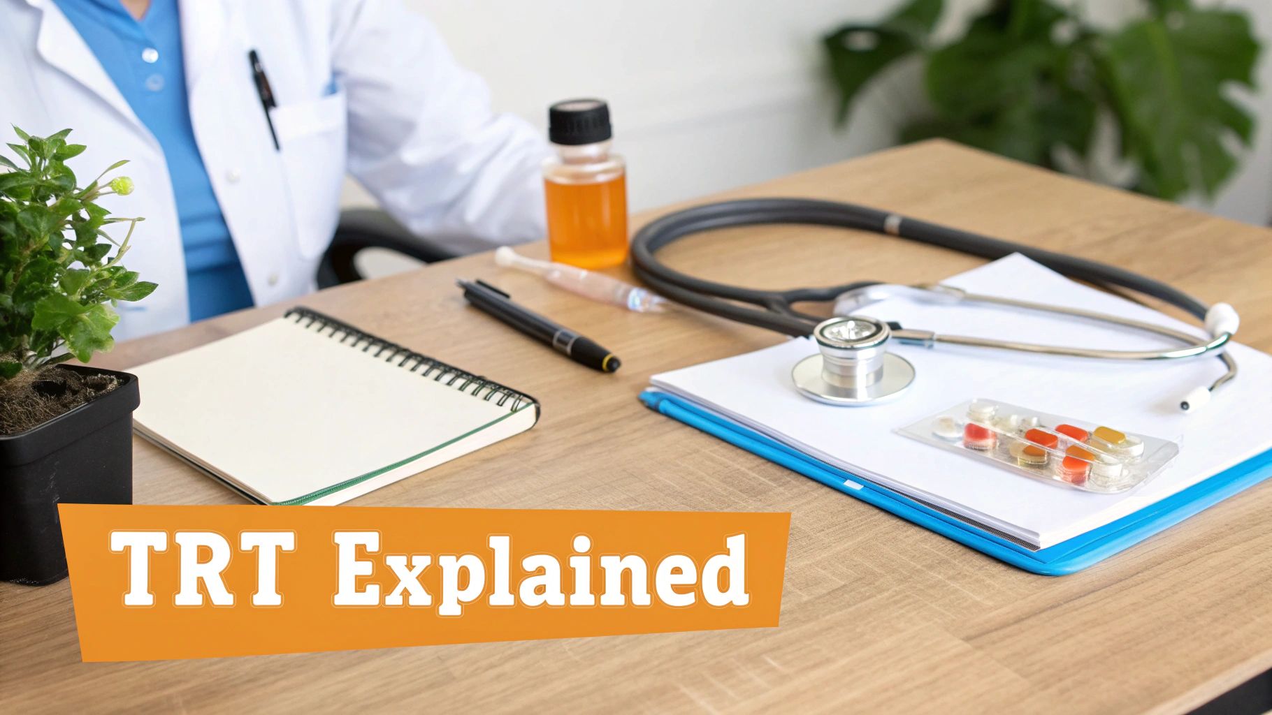 A man looking at his reflection, symbolizing self-improvement and health decisions.