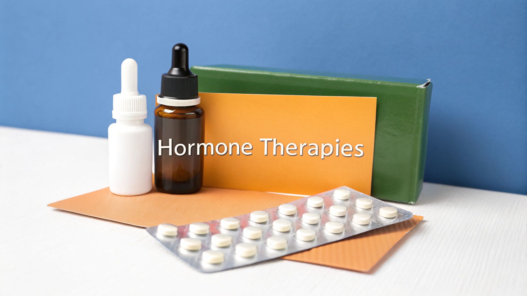 A calendar with highlighted dates next to a hair follicle diagram, illustrating the passage of time in a treatment plan.