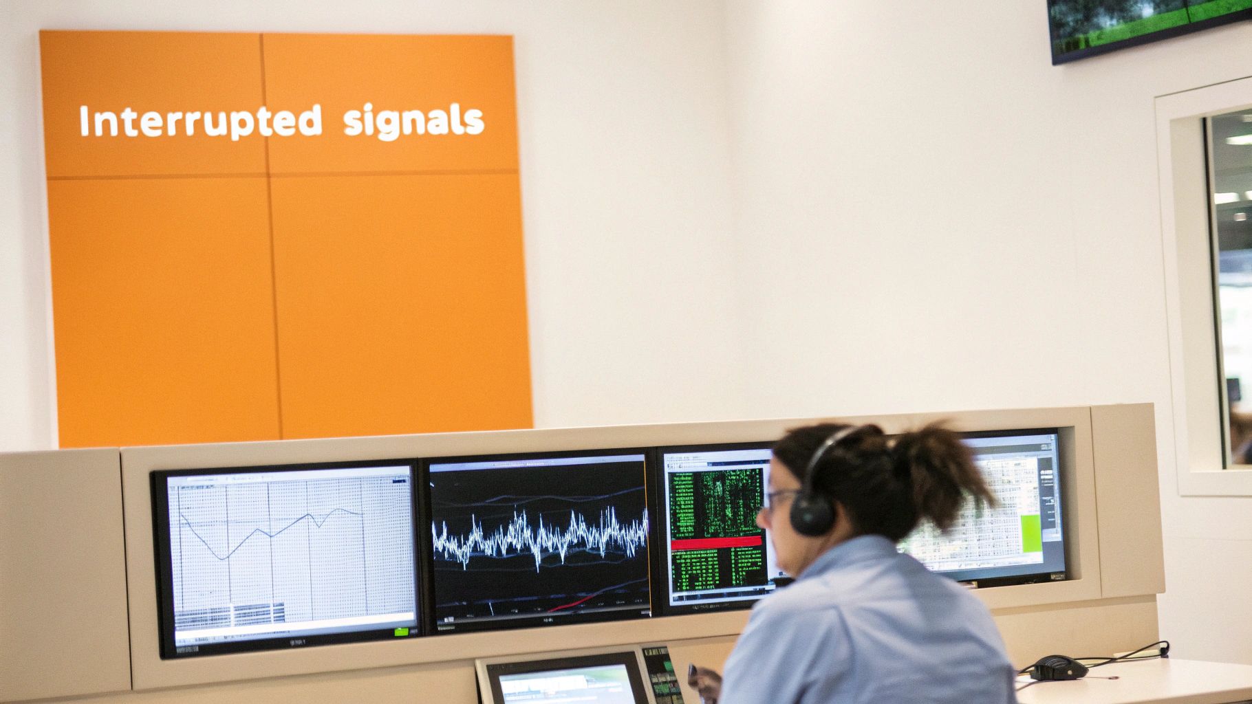 A scientific illustration showing fragmented sleep waves and decreased testosterone levels.