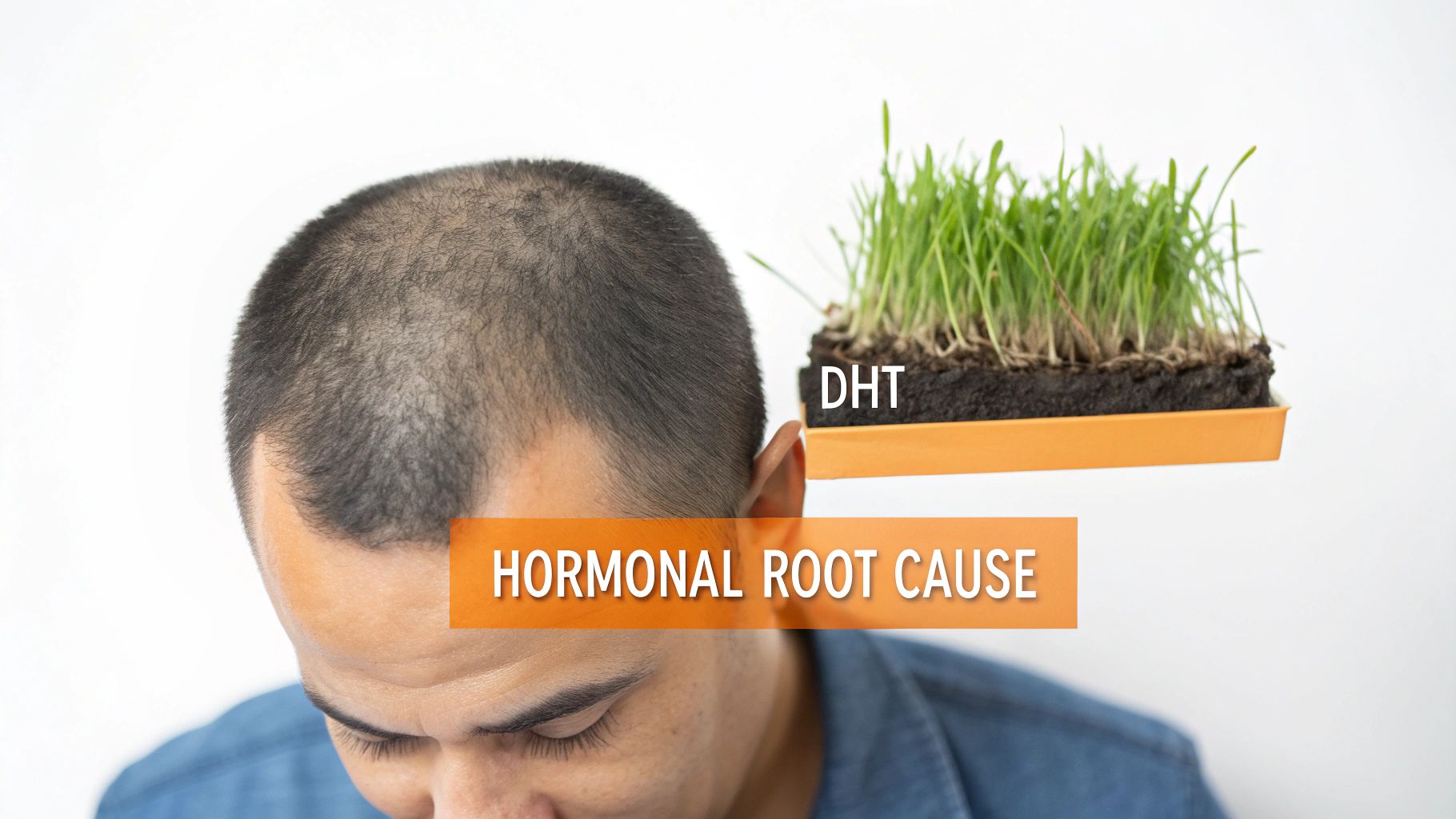 Bottles of hormone therapy pills and supplements arranged on a clean surface.