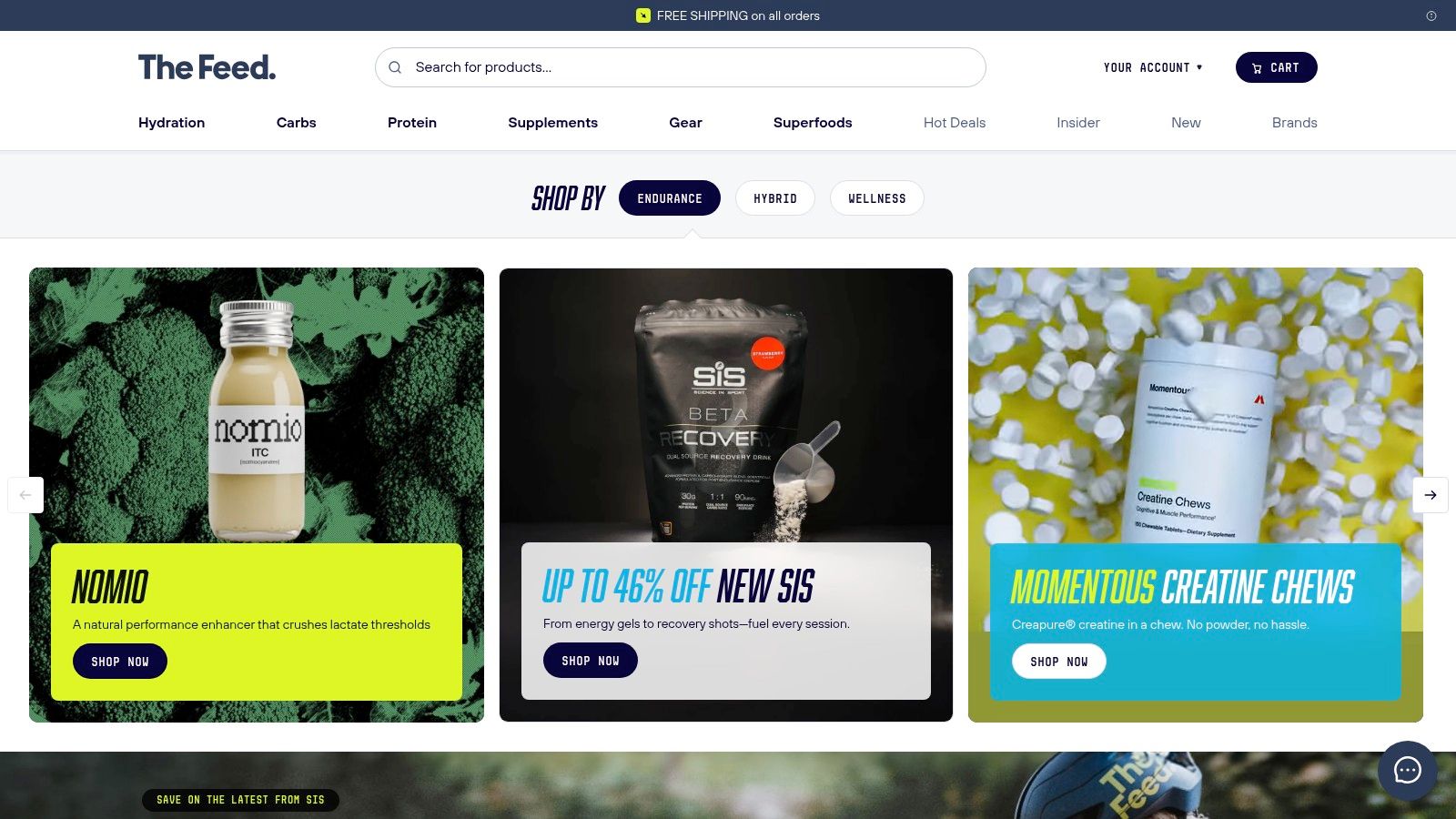 The Feed – Endurance Nutrition Marketplace