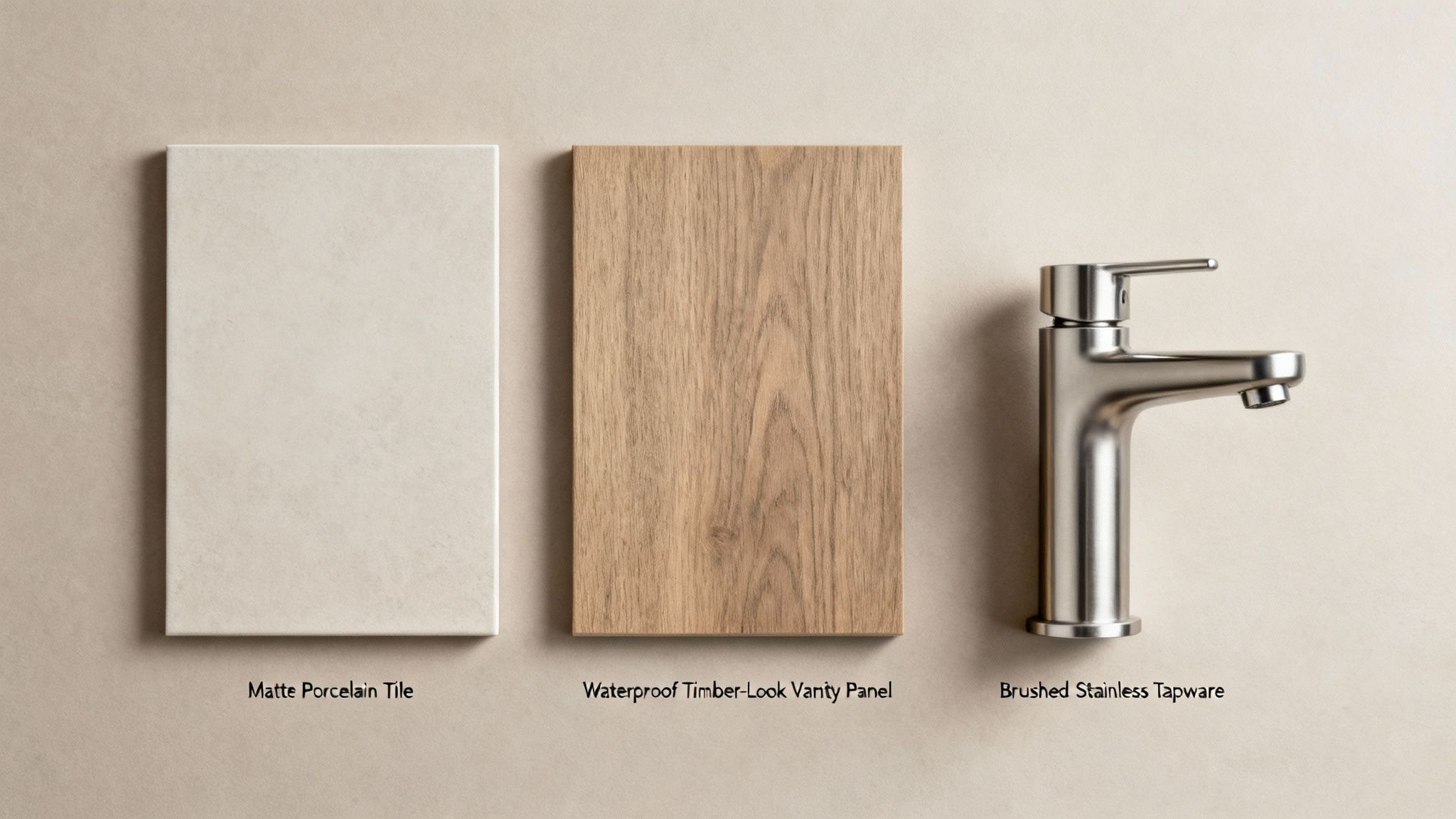 Stylish bathroom with durable materials