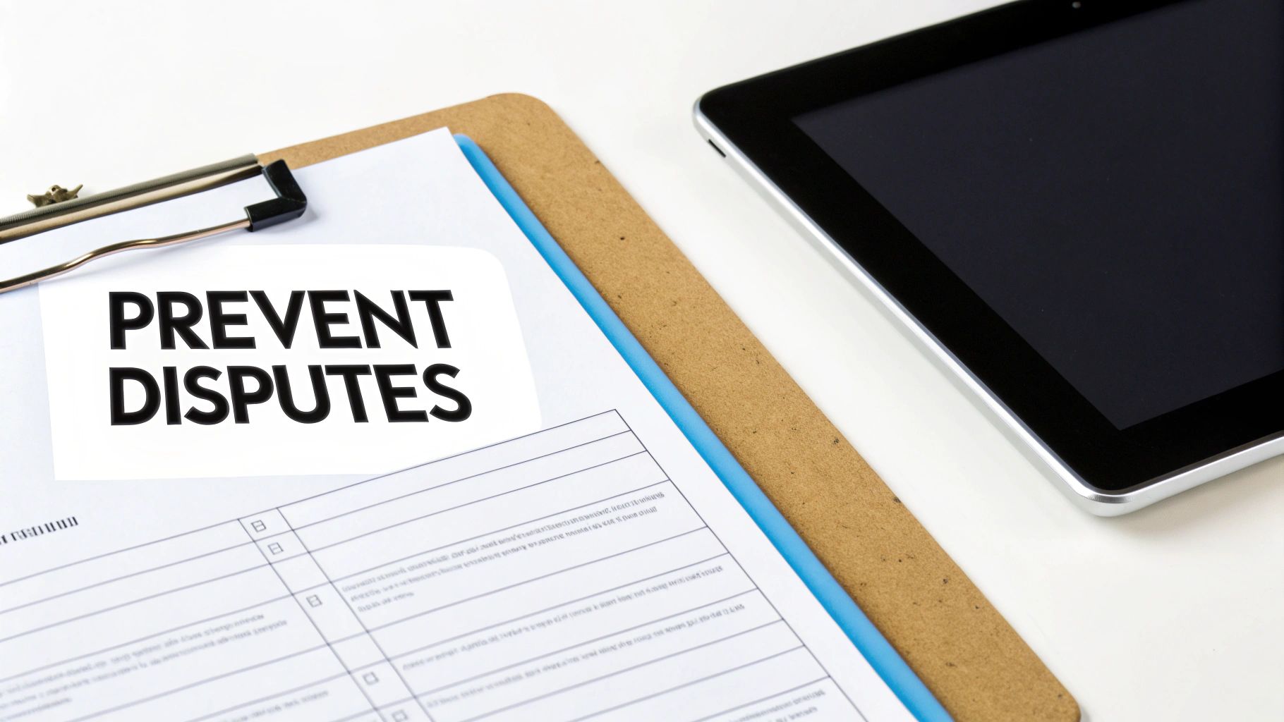 A builder and a homeowner discussing blueprints on a construction site, highlighting the importance of clear communication.