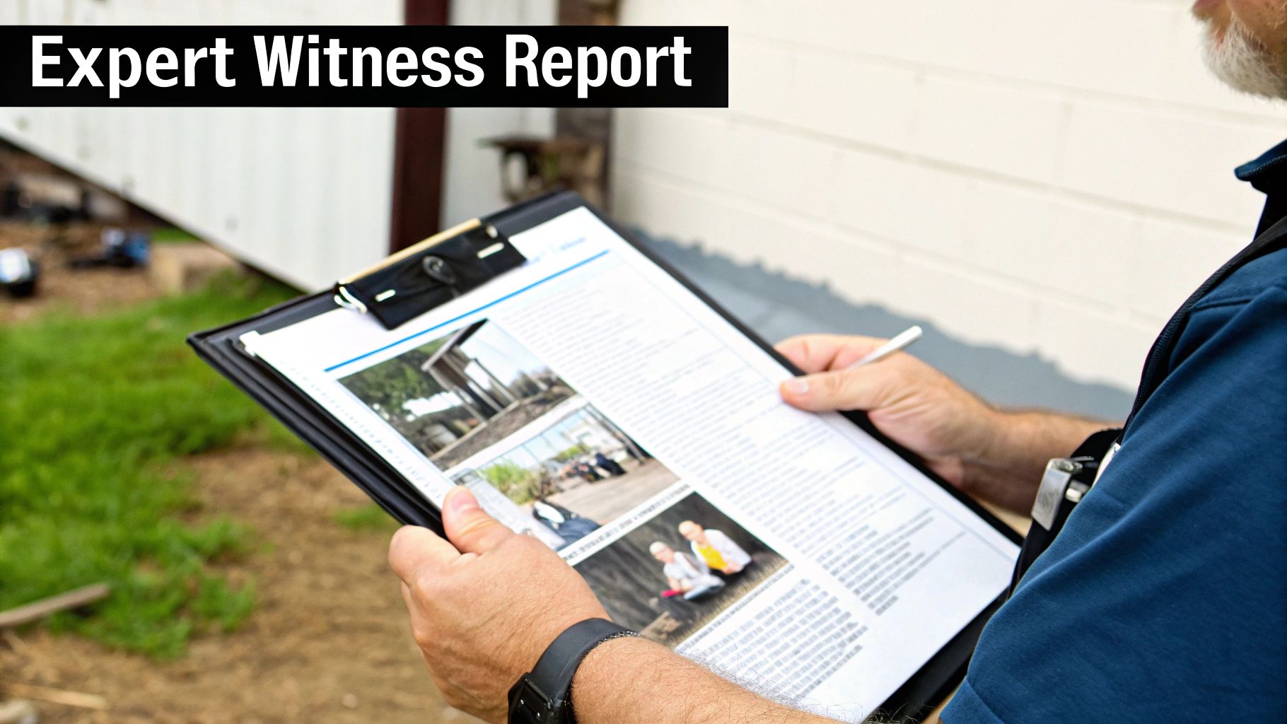 A close-up of a magnifying glass over architectural blueprints, highlighting the detailed inspection and analysis involved in expert services.