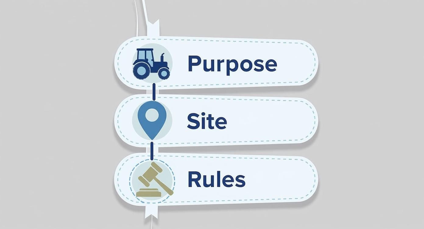 Infographic about rural shed builders