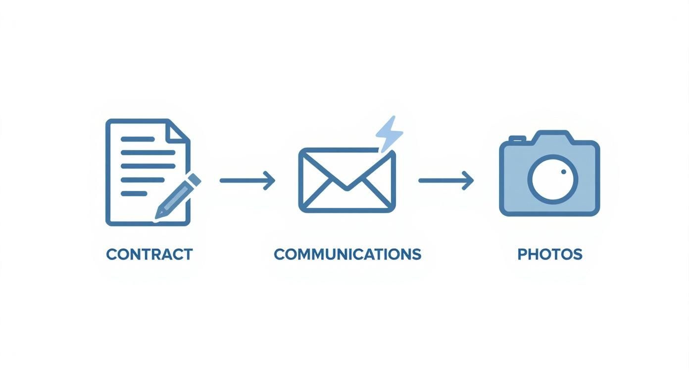 Infographic about building disputes