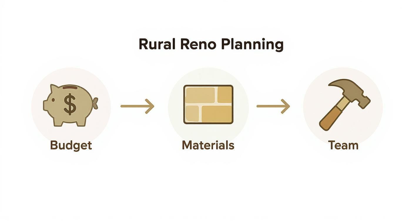Infographic about bathroom renovations