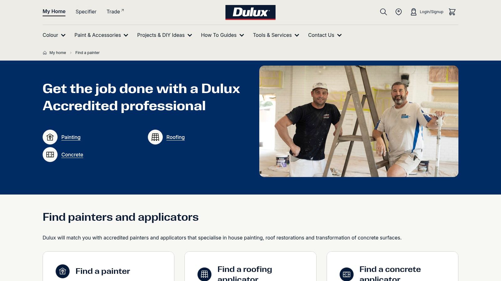 Dulux – Find a Painter
