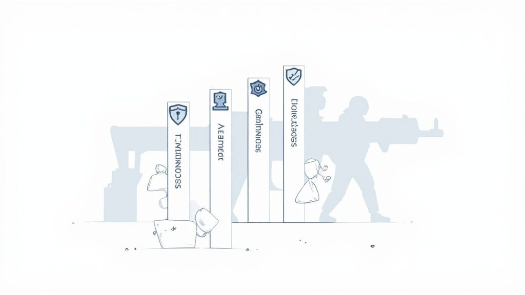 A collection of vibrant CSGO skins displayed on a trading website interface