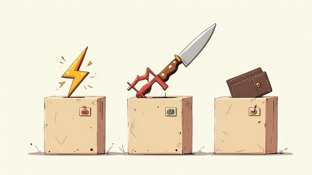 A collage of various CS2 cases, highlighting their unique designs.