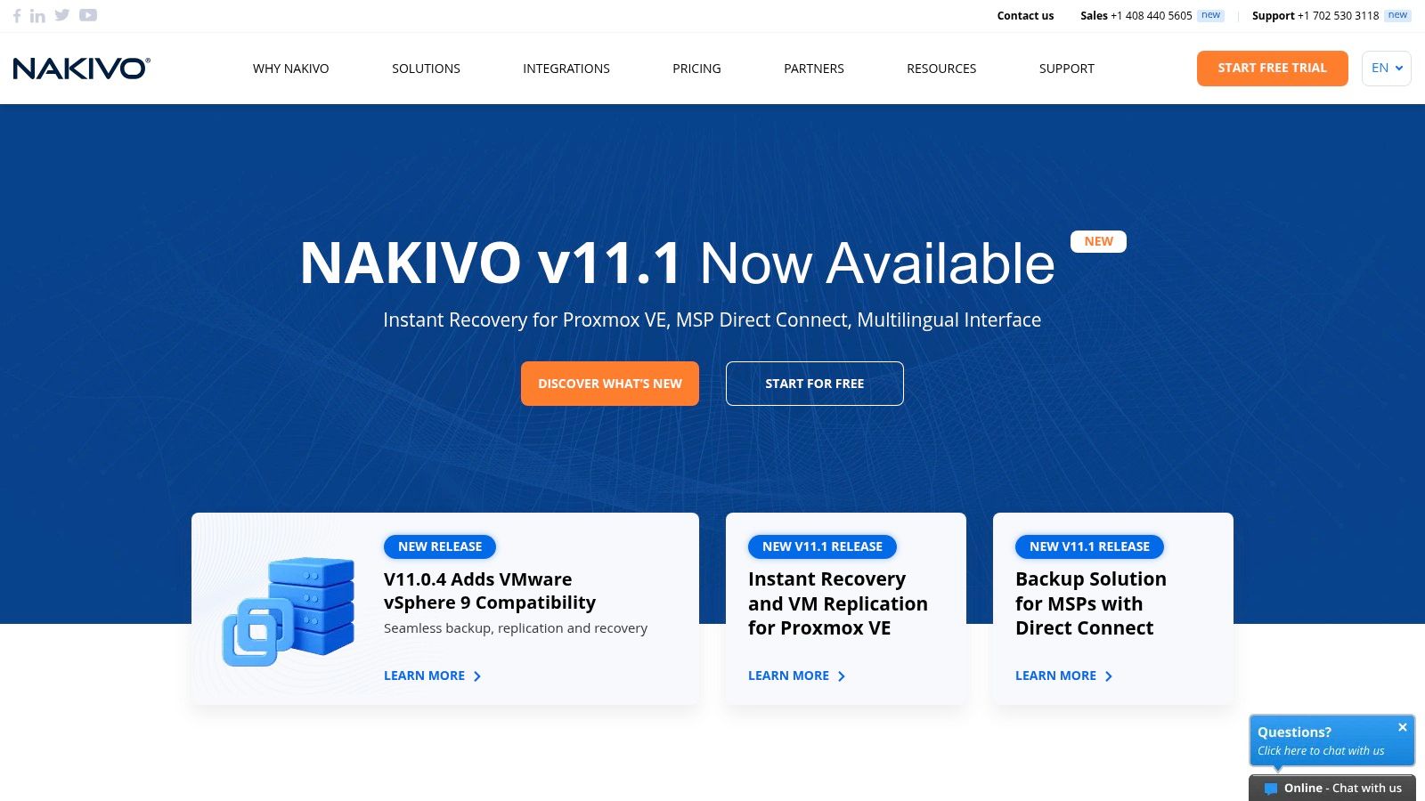 NAKIVO – Backup & Replication