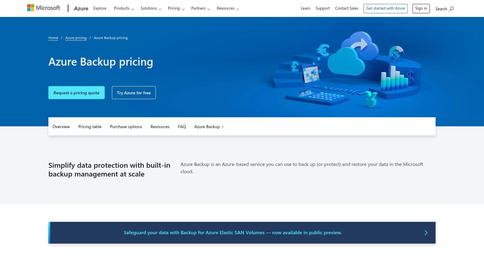Microsoft Azure – Azure Backup (Recovery Services)