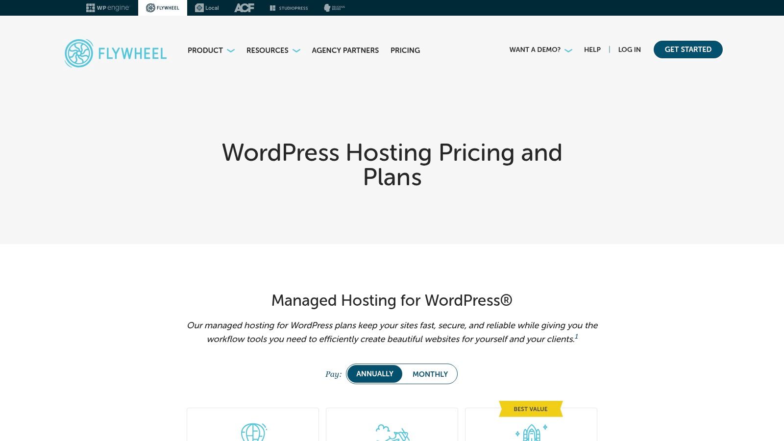 Best Managed WordPress Hosting: FlyWheel