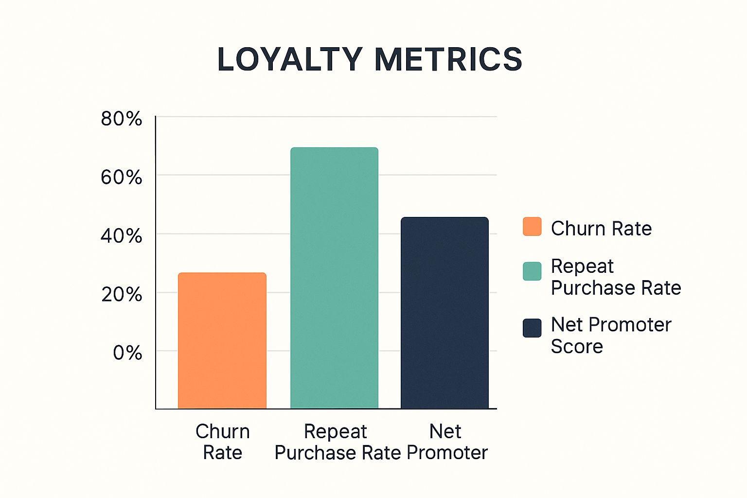 Infographic about customer loyalty analytics