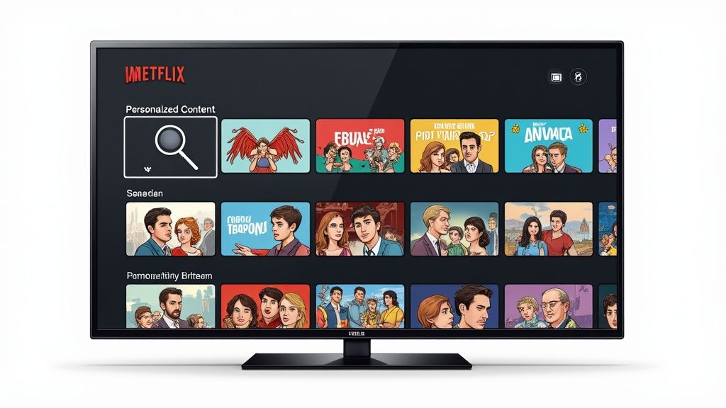 Netflix Personalized Content Recommendation Engine