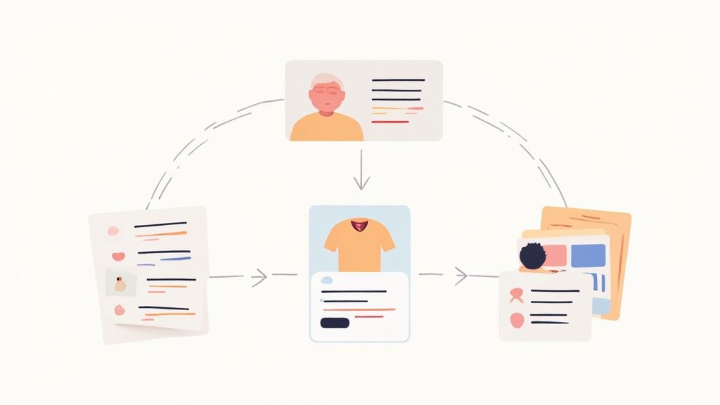 A person reviewing a compliance document, symbolizing data privacy and ethical handling.
