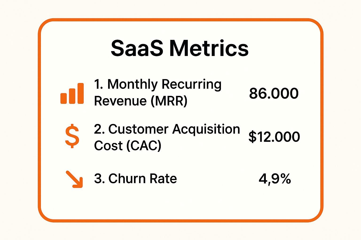 Infographic showing key data about Software as a Service (SaaS)