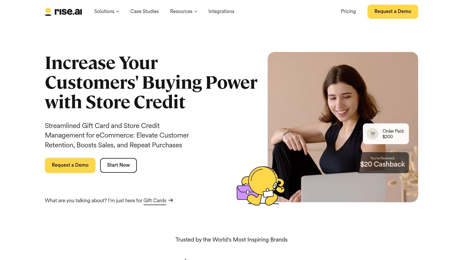 Rise.ai: Gift Cards & Loyalty