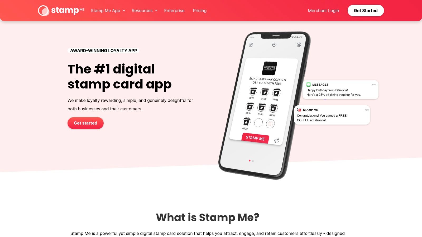 Stampme Digital Loyalty Card Template