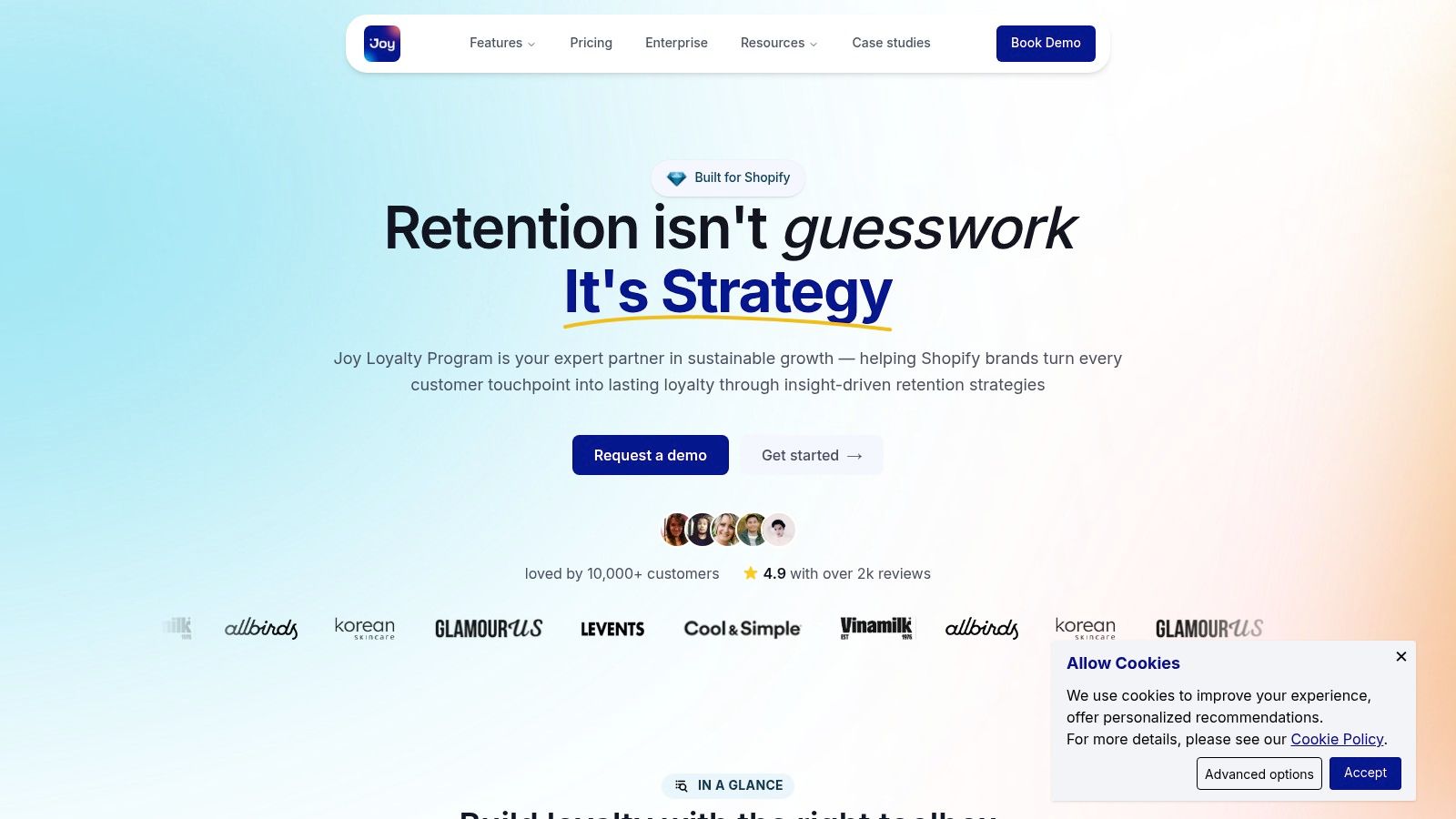 Joy: Rewards & Loyalty Program