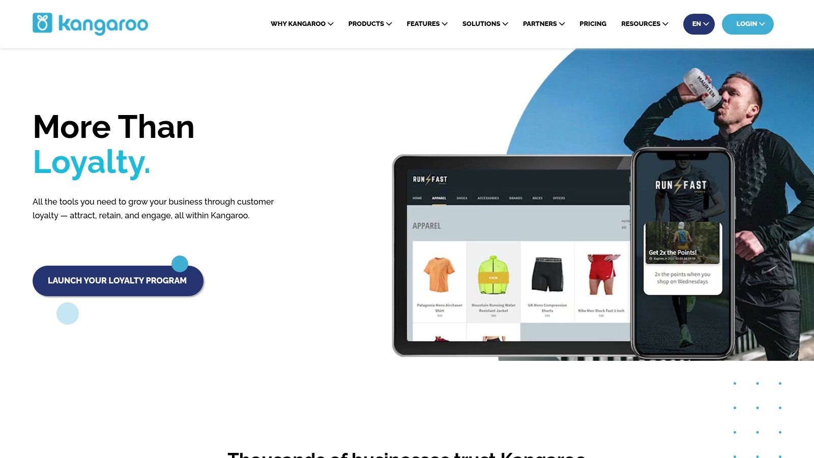 6. Kangaroo: Best for Omnichannel Marketing Automation