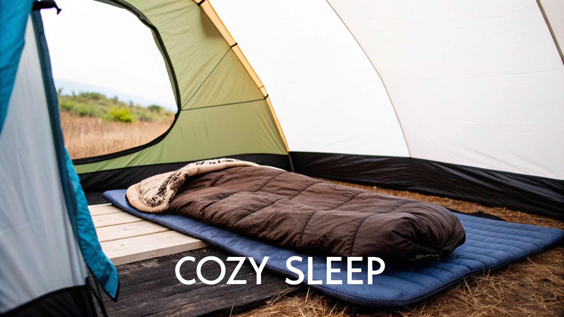 Sleeping Bag and Sleeping Pad