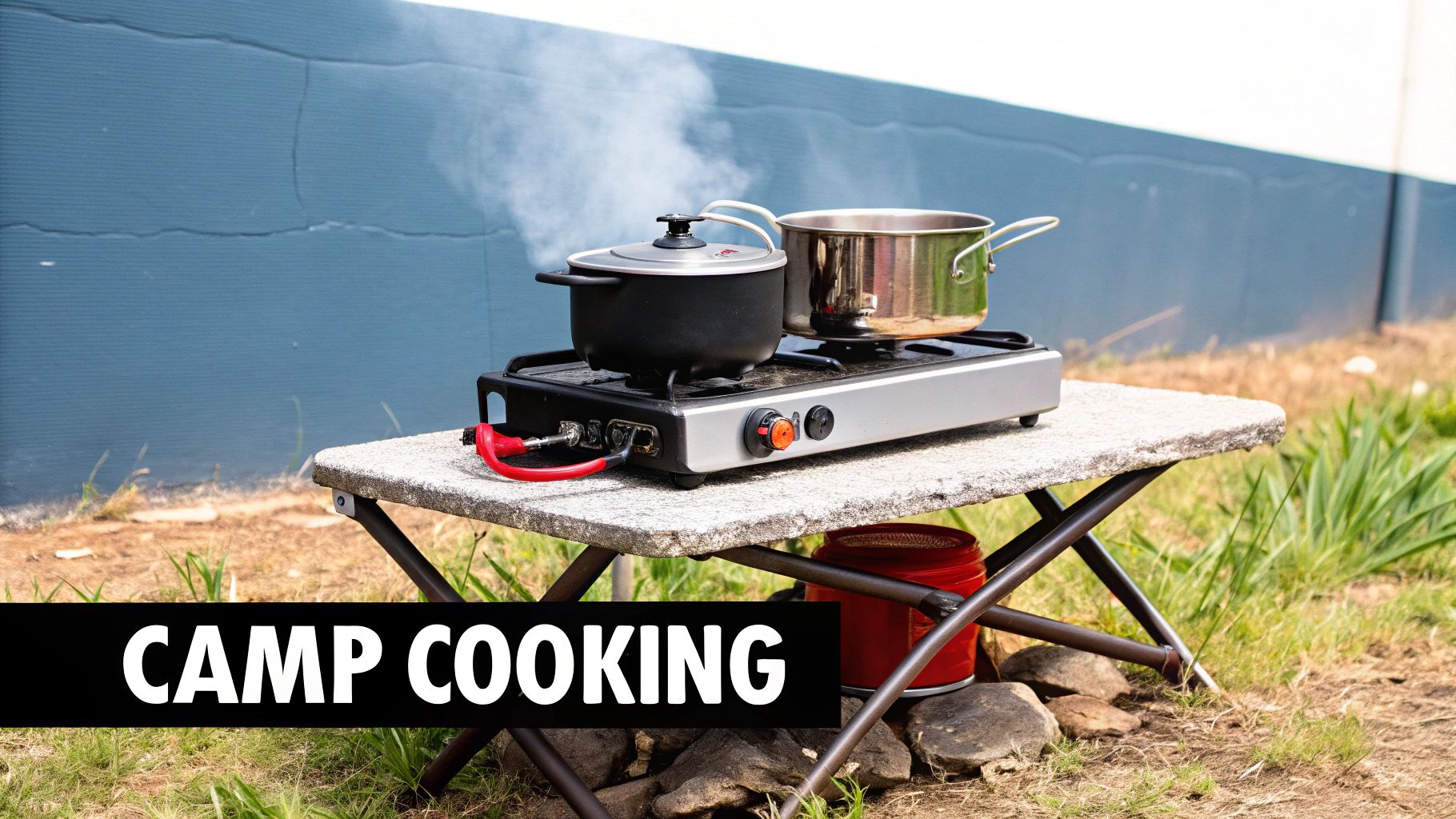 Portable Camping Stove and Cookware