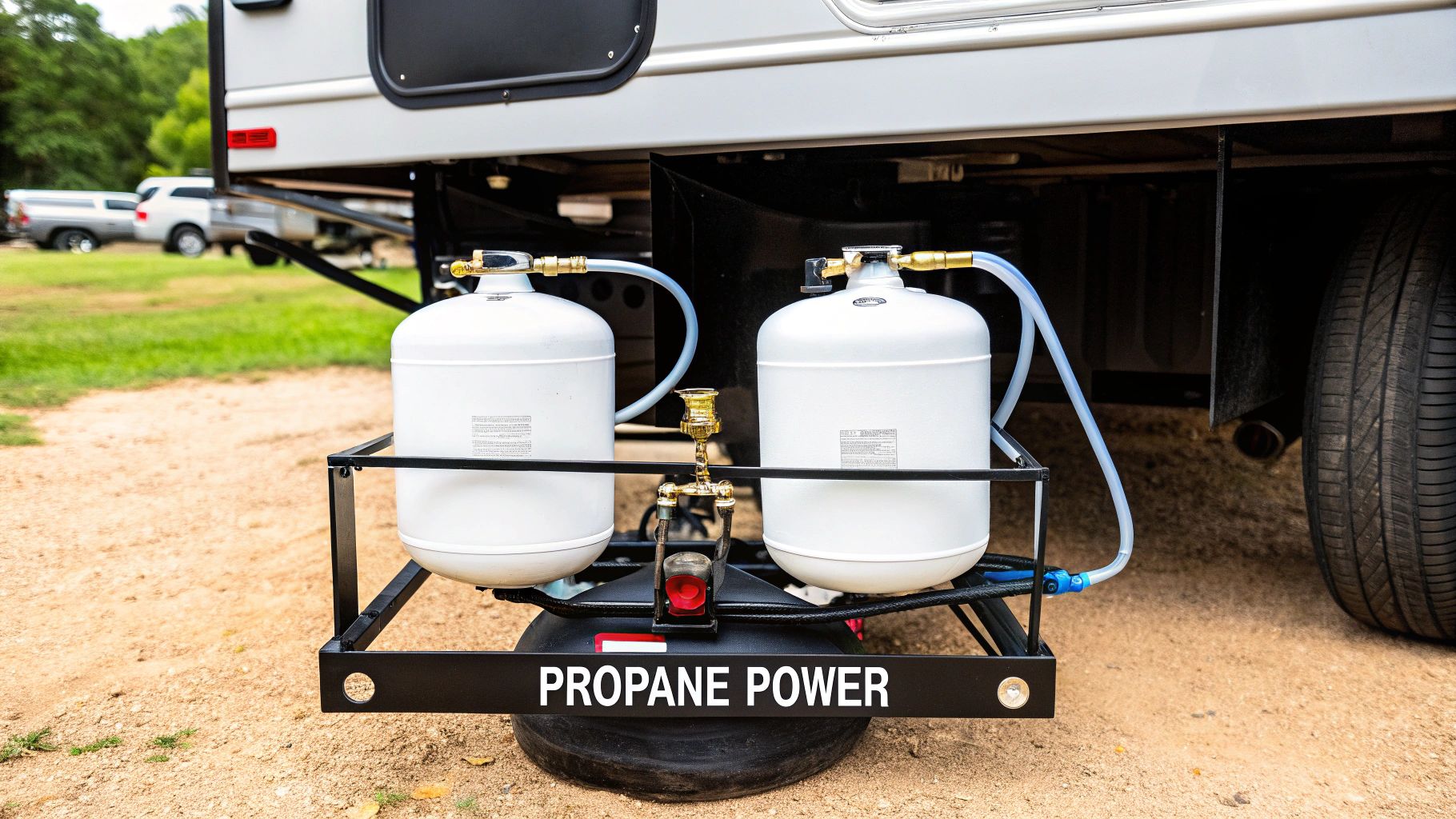 Propane Tank and Regulator System
