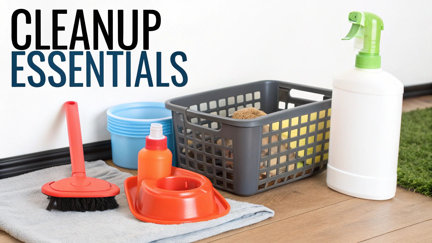 A person holding a small puppy wrapped in a blanket.