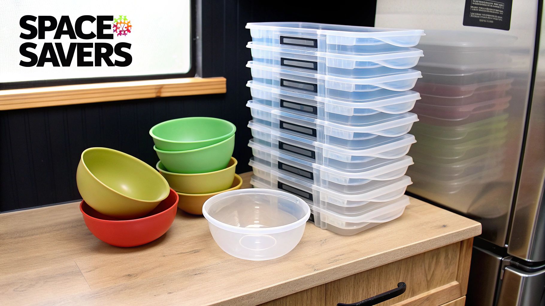 Stackable and Collapsible Container Systems