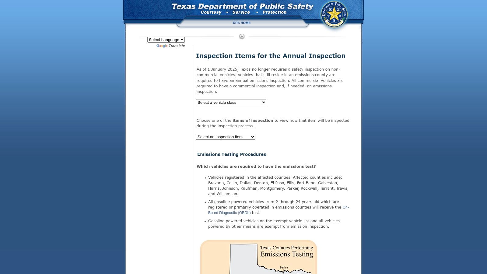 Texas Department of Public Safety (DPS)