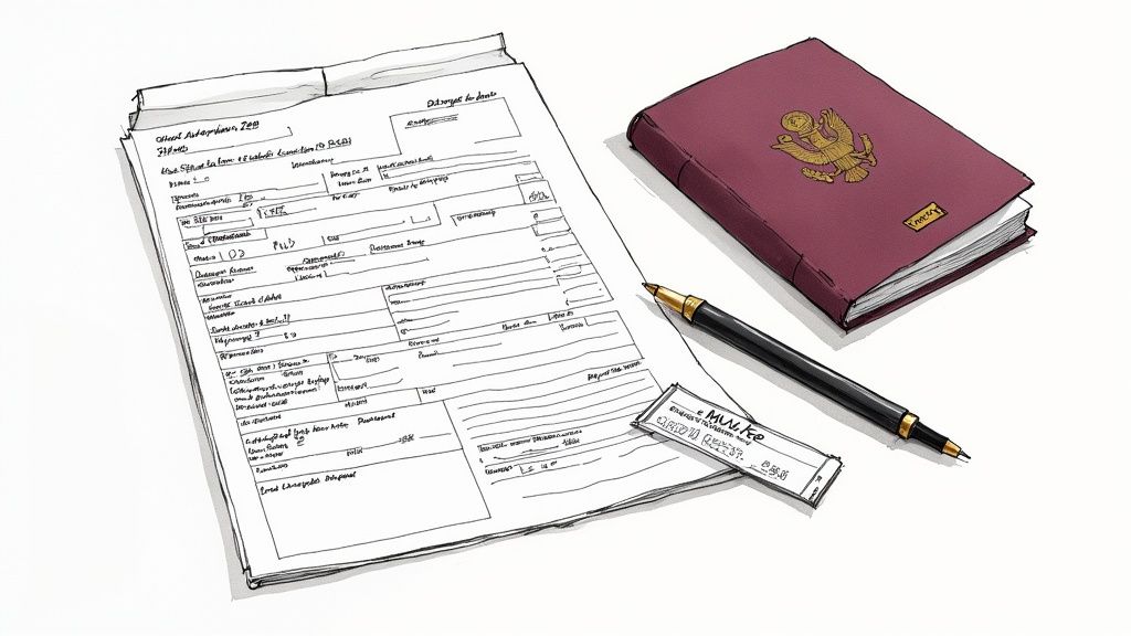 Screenshot from https://ceac.state.gov/genniv/