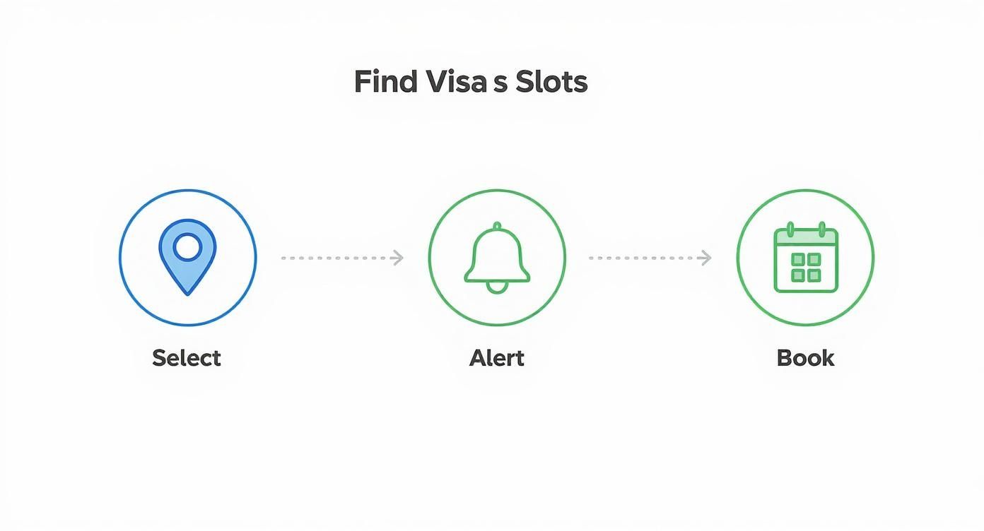 Infographic about us visa slot