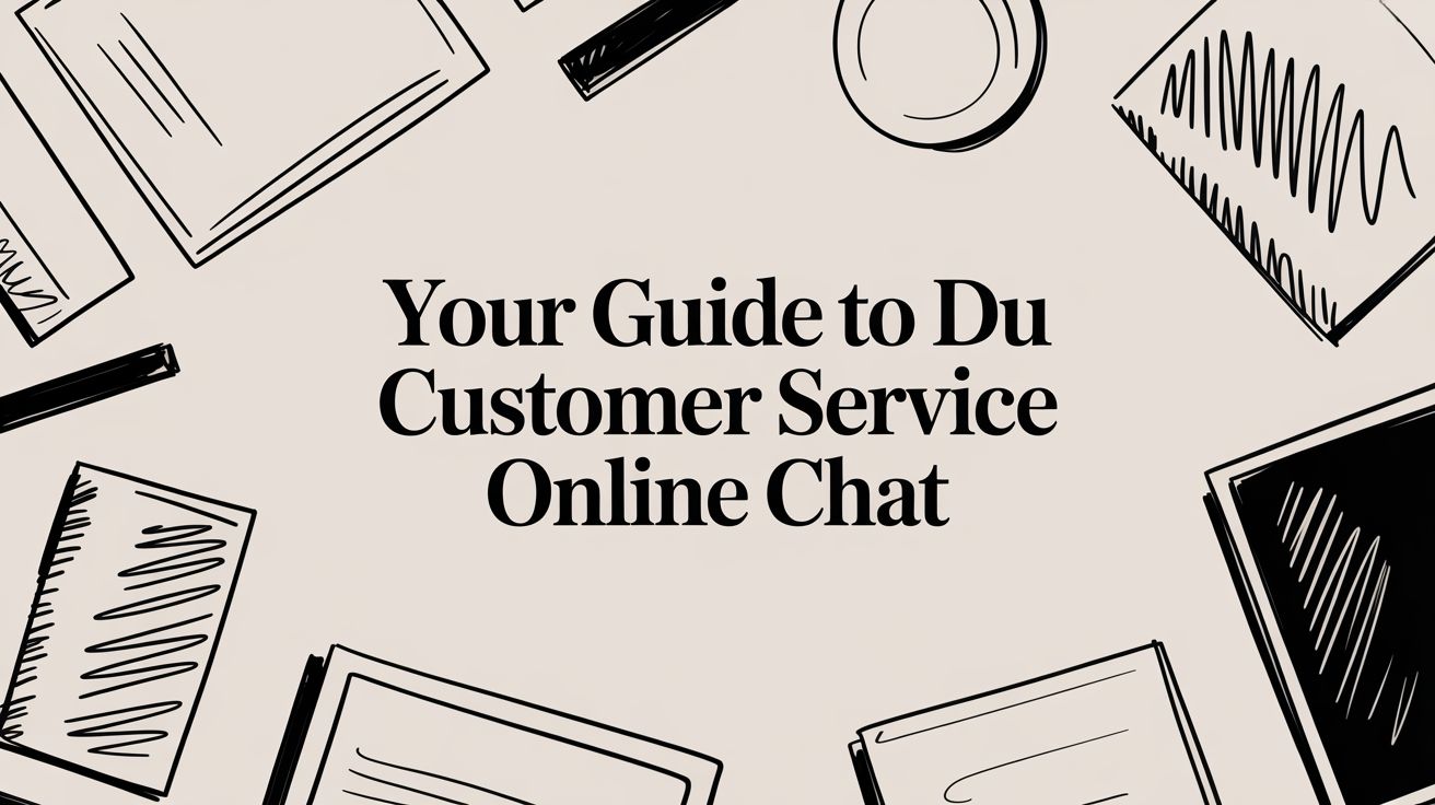 Your Guide to Du Customer Service Online Chat