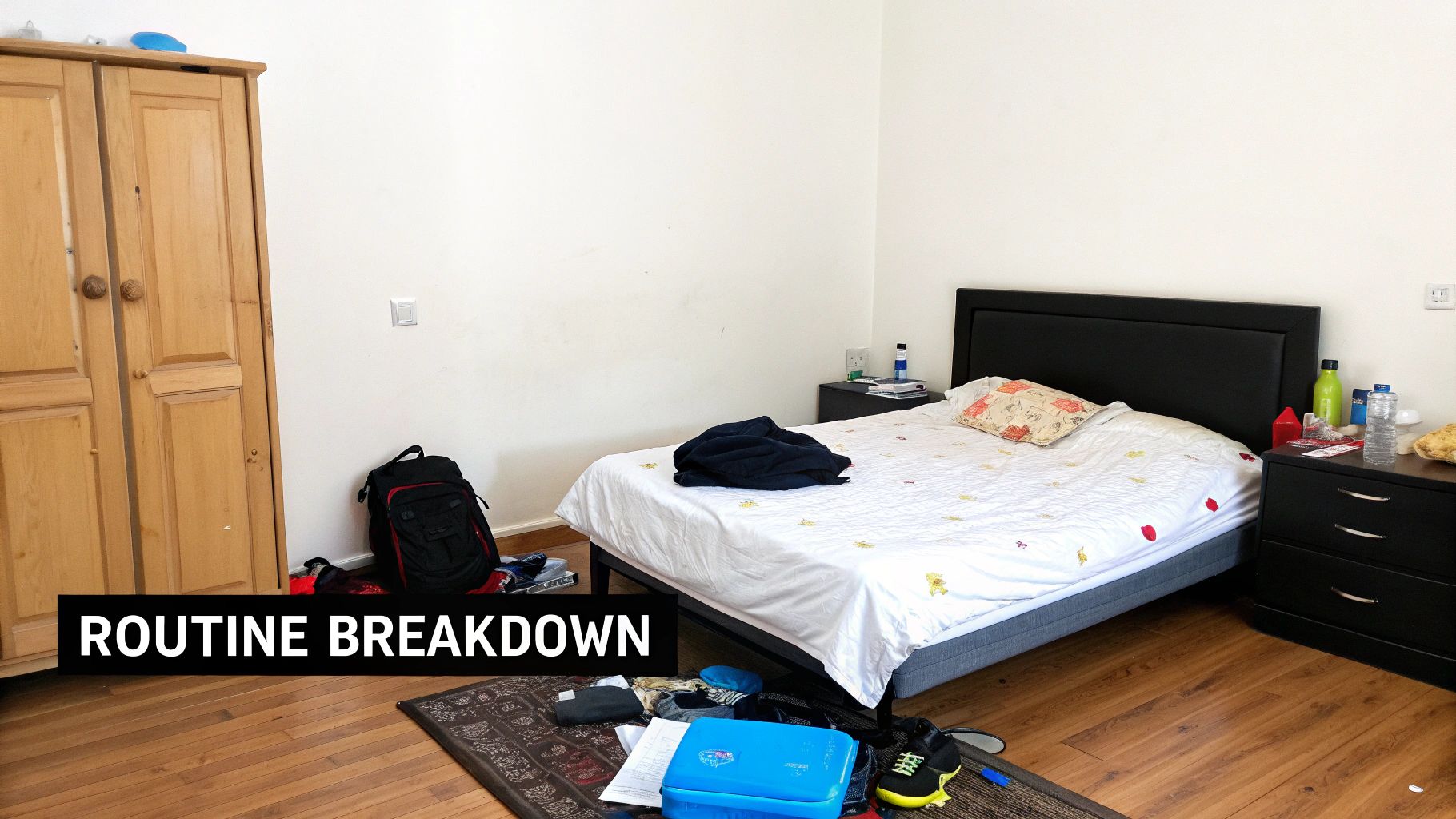 Neglecting Self-Care and Routine