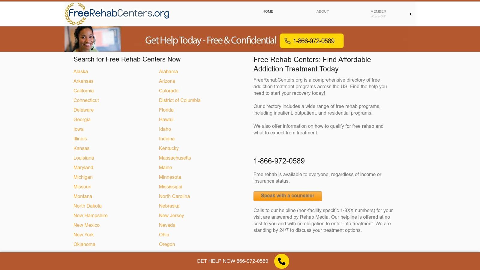 FreeRehabCenters.org