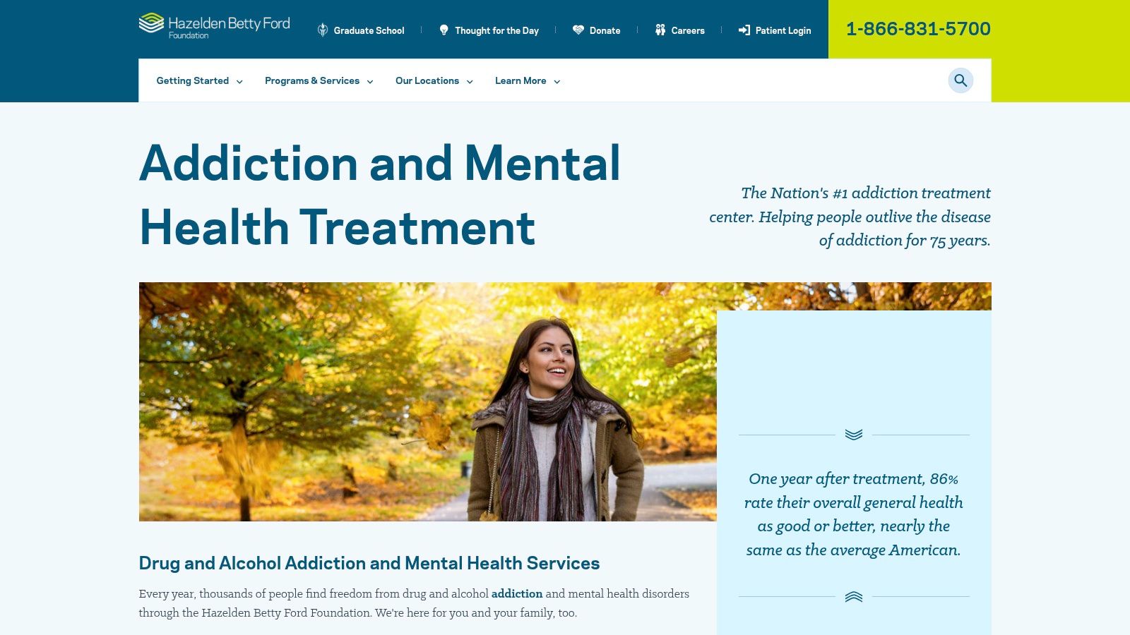 Hazelden Betty Ford Foundation – National Treatment Network