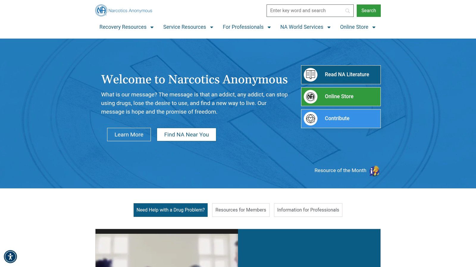 Narcotics Anonymous (NA)