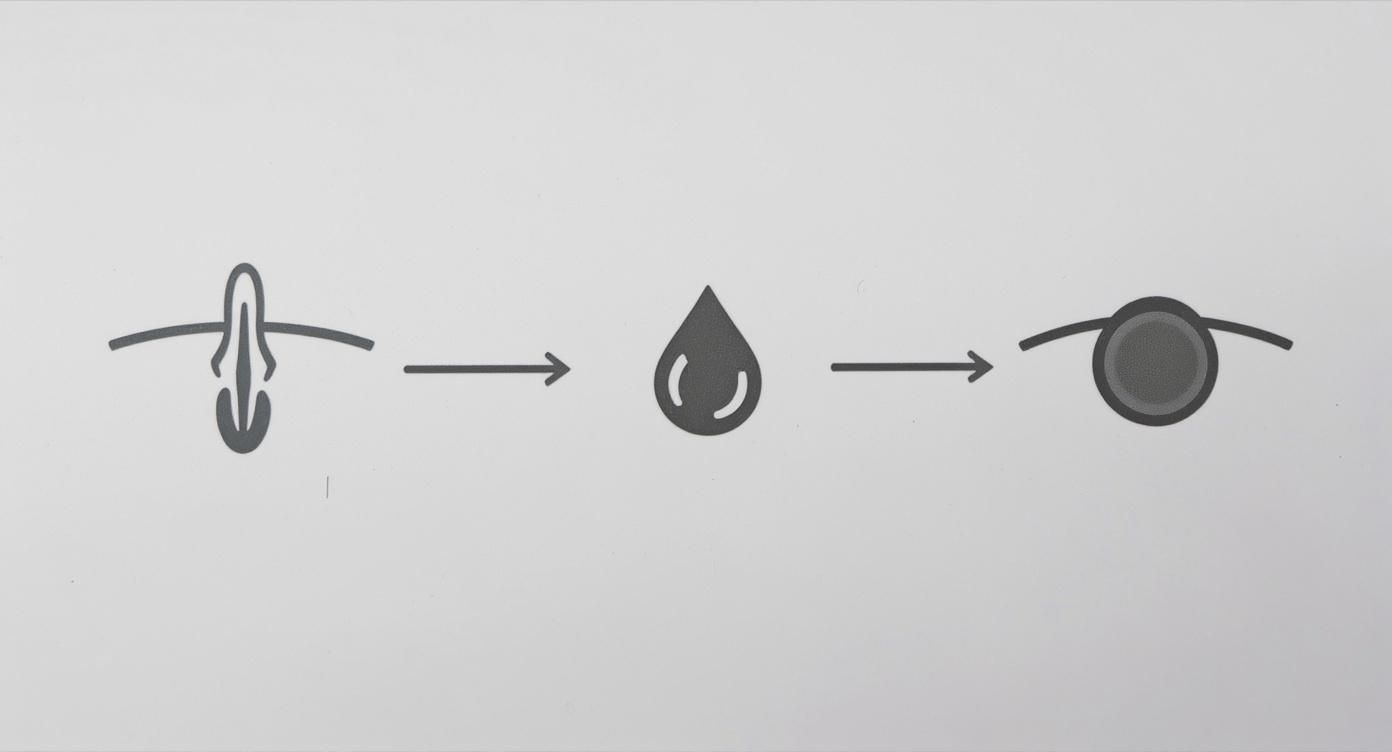 Infographic about blackheads on nose removal