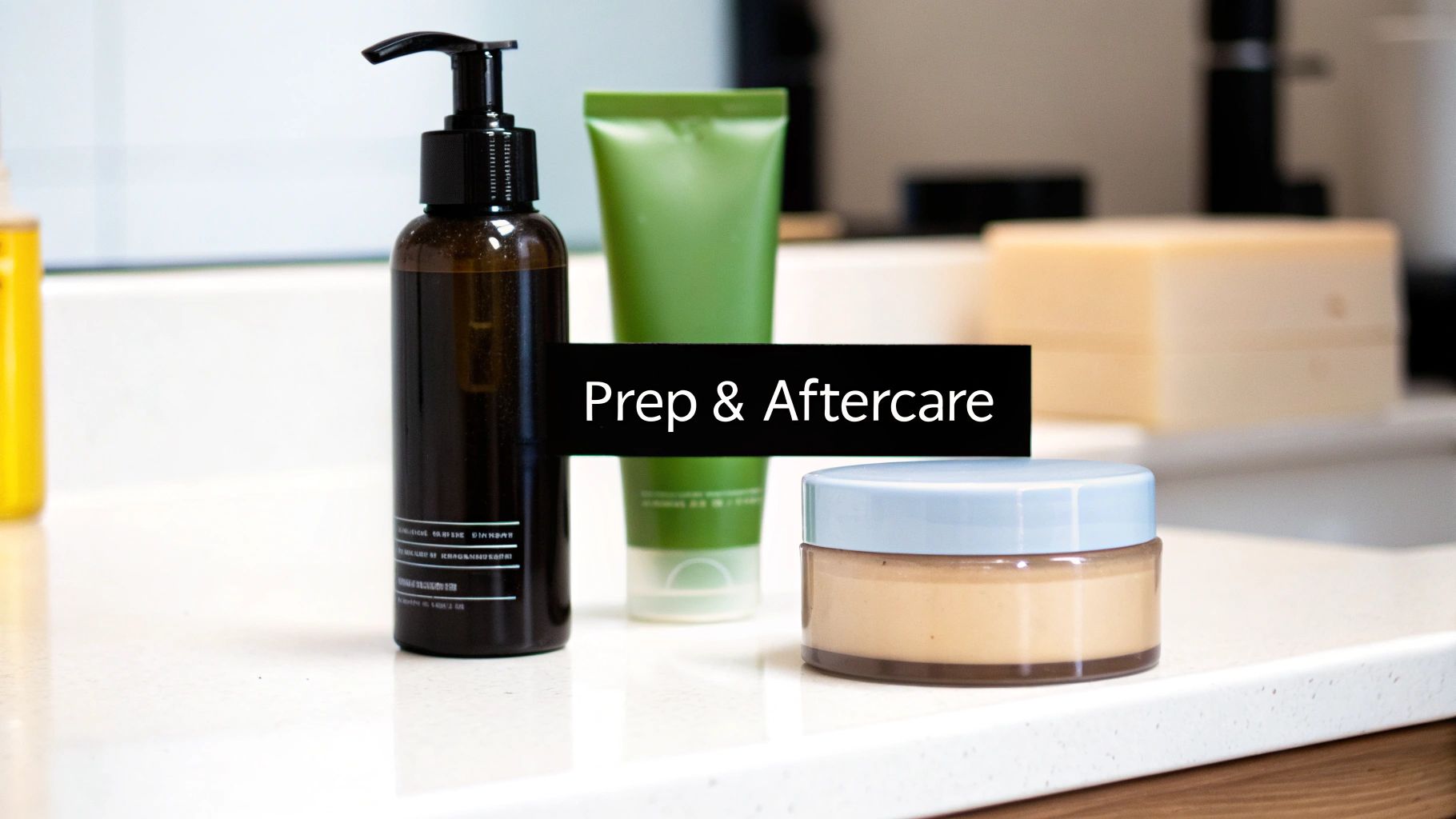 A person applying a cream to their face as part of their skincare routine