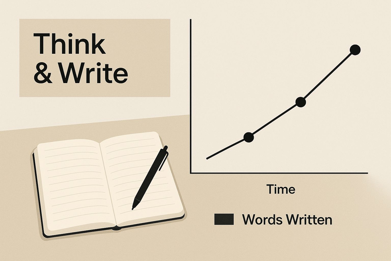 Infographic about how to improve writing speed
