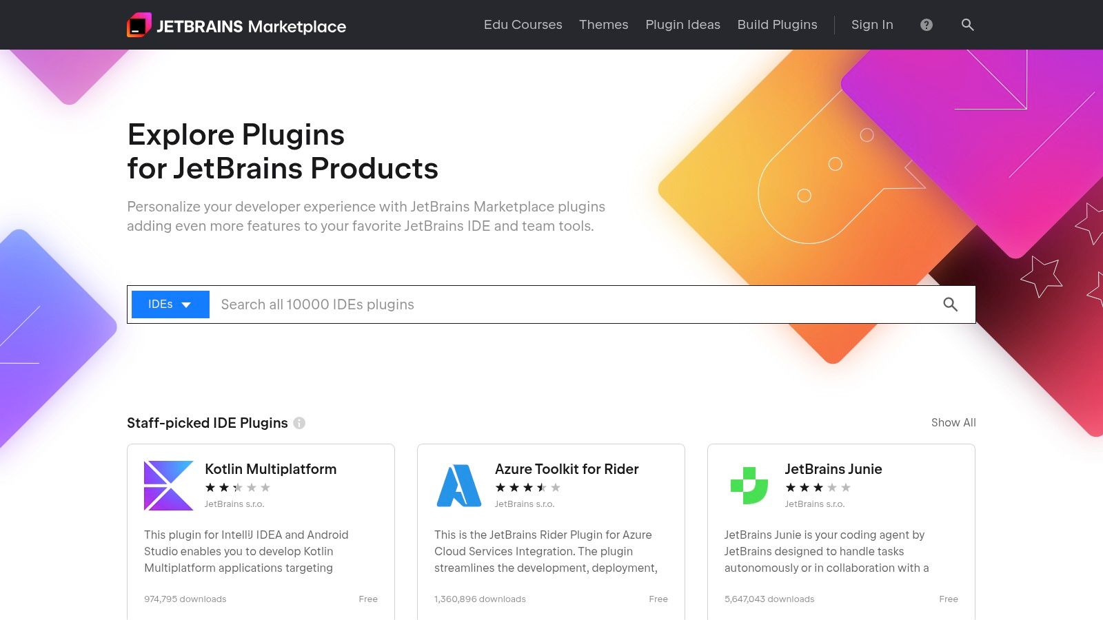 JetBrains Marketplace (Plugins)