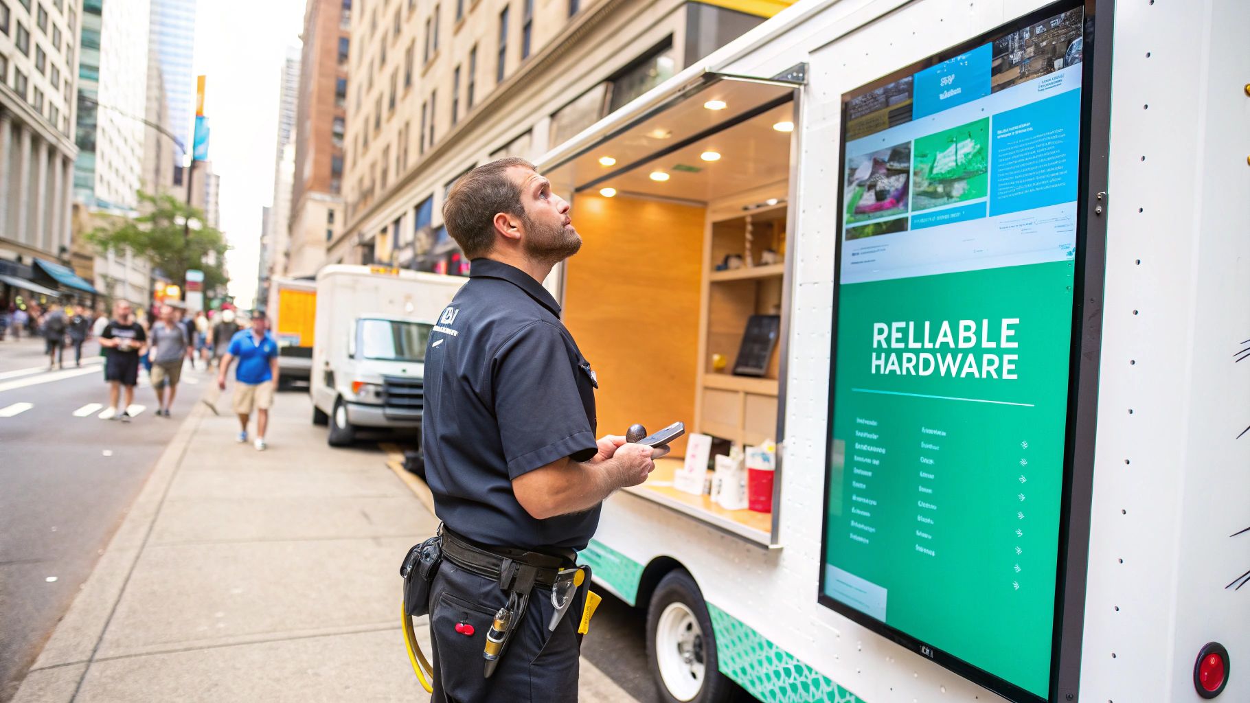 Digital Menu Board Design