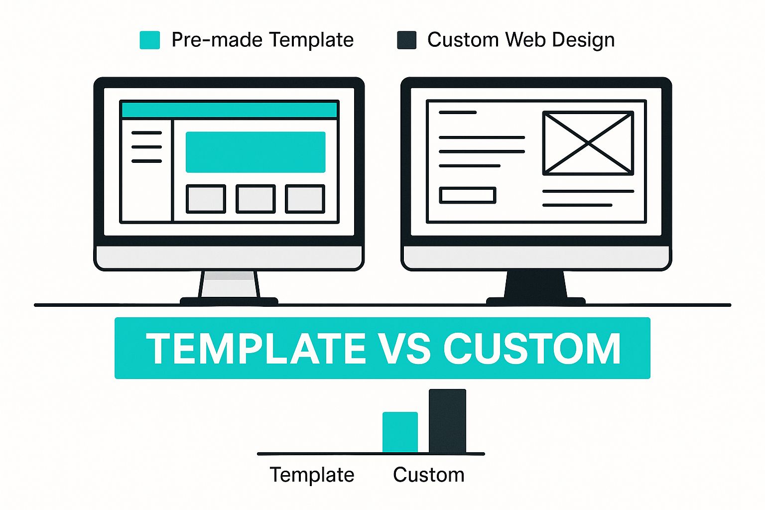 Infographic about web design plumbers