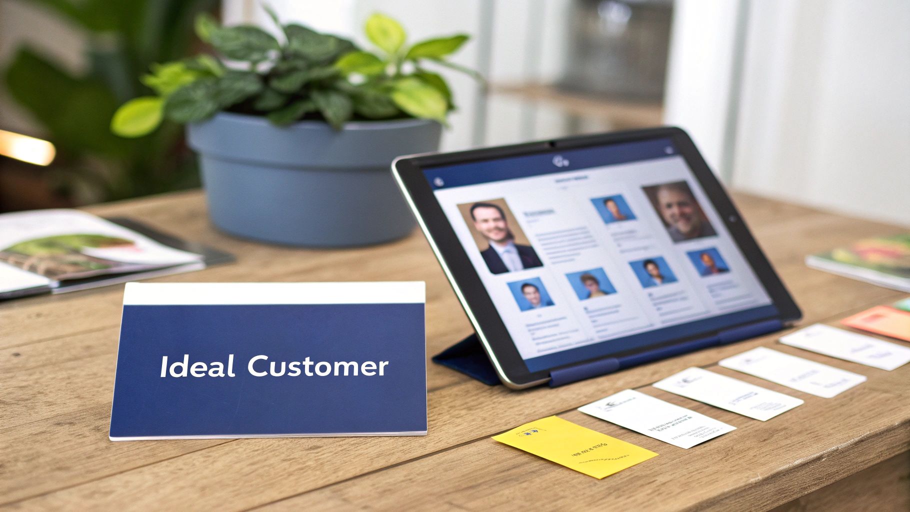 A group of engineers and managers collaborating around a blueprint on a factory floor