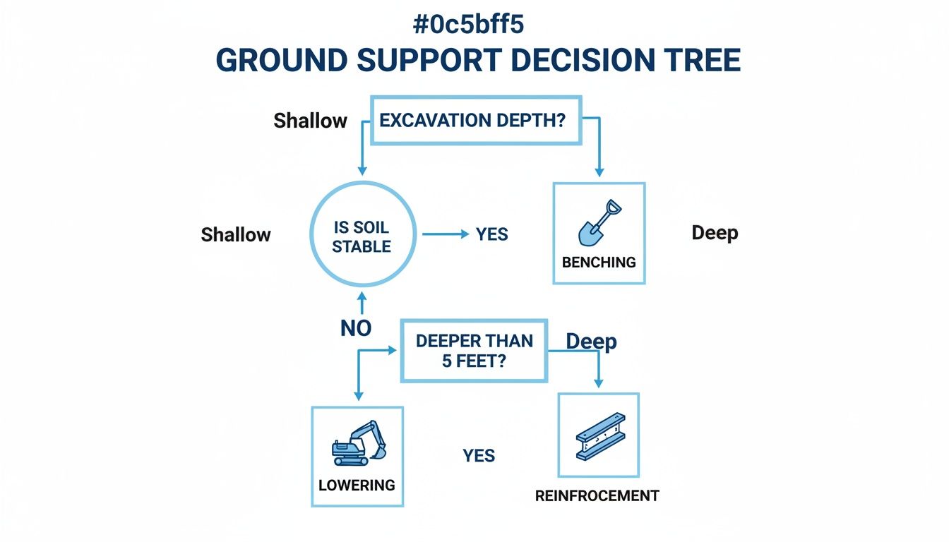 Infographic about underpinning of foundation